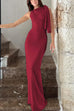 Heididress Elegant Sleeveless Tie Shoulder Bodycon Maxi Dress