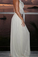 Heididress Frill Elastic Waist Flowy Maxi Skirt