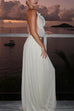 Heididress Frill Elastic Waist Flowy Maxi Skirt