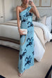 Heididress Strapless Tube Floral Print Bodycon Maxi Dress