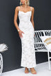 Heididress Floral Lace Bodycon Maxi Cami Dress