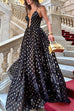 Heididress Cut Out Polka Dot Tiered Swing Maxi Cami Dress