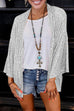 Heididress Open Front Kimono Sequin Cardigan