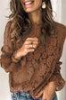 Heididress Bell Sleeves Lace Pullover Tops