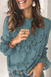 Heididress Bell Sleeves Lace Pullover Tops