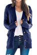 Heididress Button Up Chunky Cardigans with Pockets