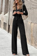 Heididress Wrap V Neck Long Sleeve Tie Waist Maxi Jumpsuit