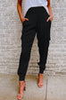 Heididress Fashion Style High Waist Satin Pants with Pockets