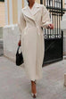 Heididress Double Breasted Lantern Sleeve Cardigans