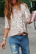 Heididress Crewneck Half Sleeve Sequin T Shirt