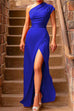 Heididress Cold Shoulder Waisted High Split Party Dress