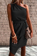 Heididress One Shoulder Tie Waist Party Dress