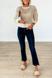 Heididress Crewneck Hollow Out Knitting Top