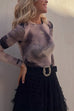Heididress Ruffle Layered Mesh A-line Maxi Skirt