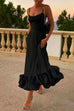 Heididress High Waist Ruffle Hem Swing Maxi Cami Party Dress