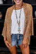 Heididress Open Front Kimono Sequin Cardigan