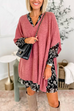 10 Colors V Neck Loose Fit Solid Poncho Sweater