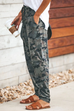 Heididress Casual Pockets Drawstring Camo Joggers